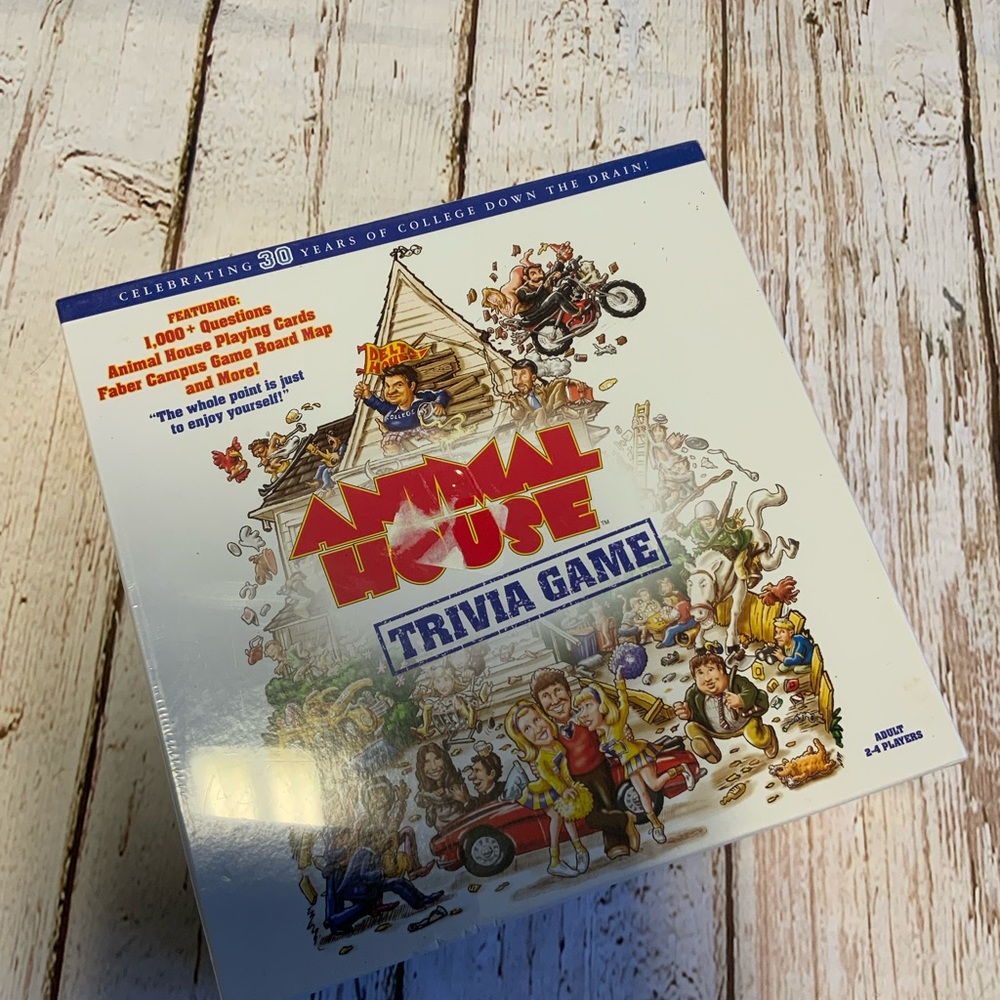 NEW SEALED Animal House Trivia Game